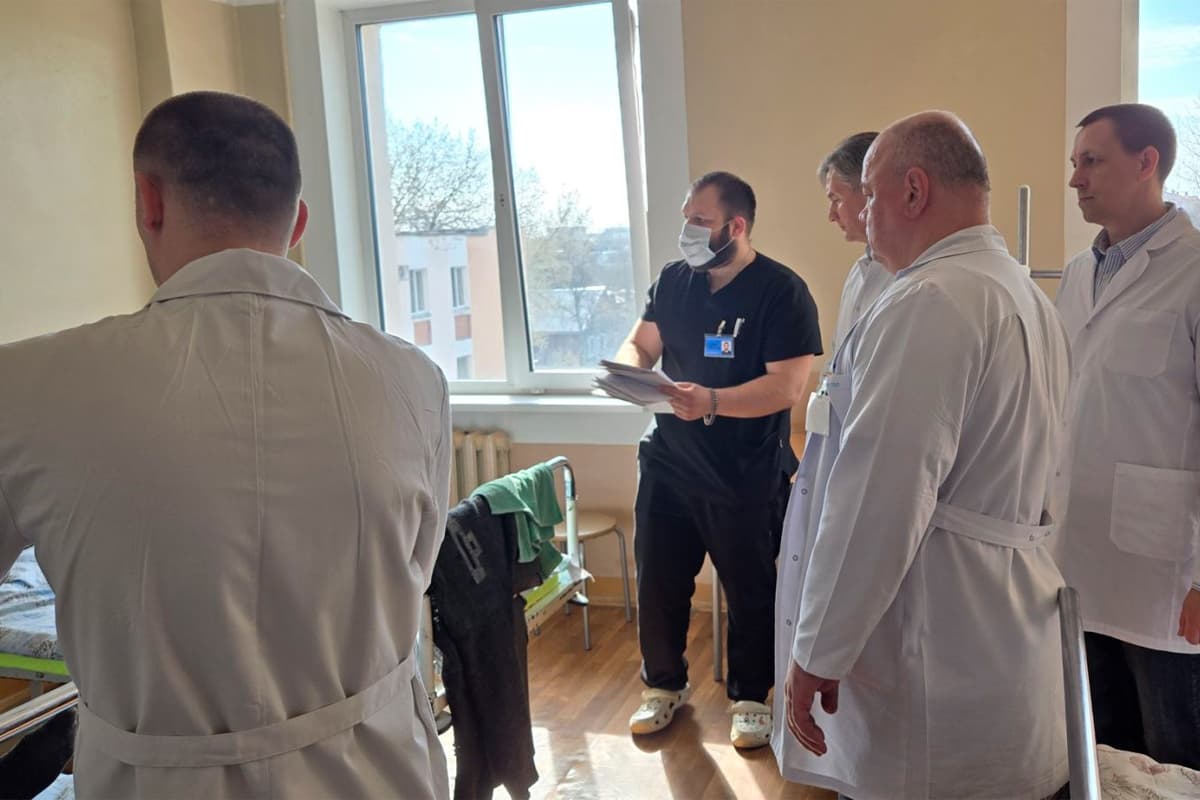 Организационно-методическая помощь. Выезд сотрудников РНПЦ травматологии и ортопедии в город Жлобин