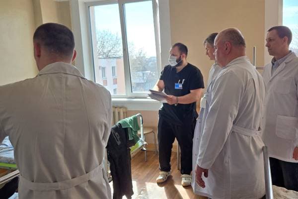 Организационно-методическая помощь. Выезд сотрудников РНПЦ травматологии и ортопедии в город Жлобин