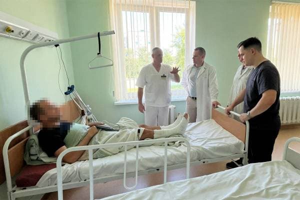 Организационно-методическая помощь. Выезд сотрудников РНПЦ травматологии и ортопедии в город Волковыск