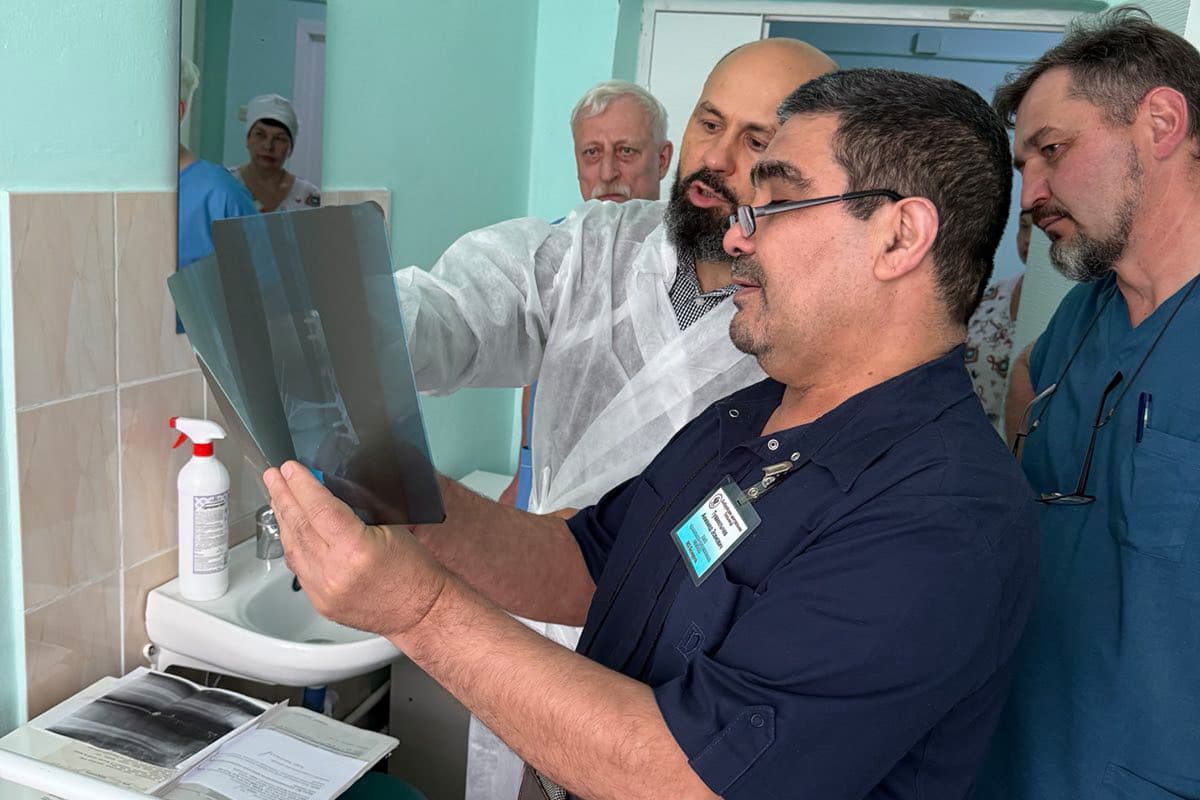 Организационно-методическая помощь. Выезд сотрудников РНПЦ травматологии и ортопедии в г. Бобруйск