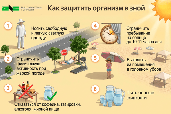Как защитить организм в зной